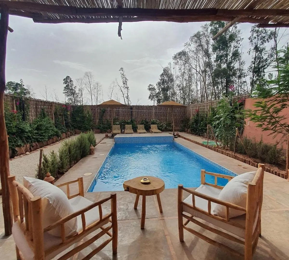 Villa Selma Marrakech Piscine Jardin Privee 10 Min Du Centre Marrakesh